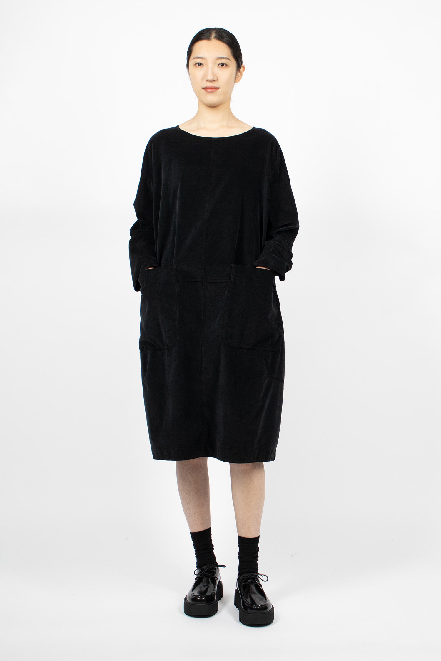 31_240 Velvet Dress Tasche Black