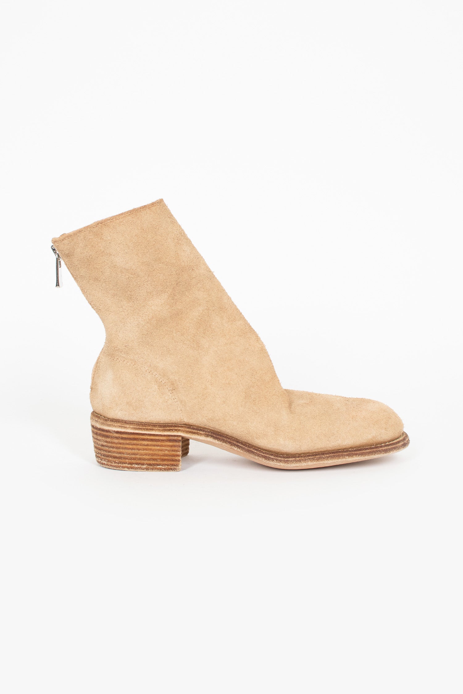 796 Back Zip Boots CO171T Tan