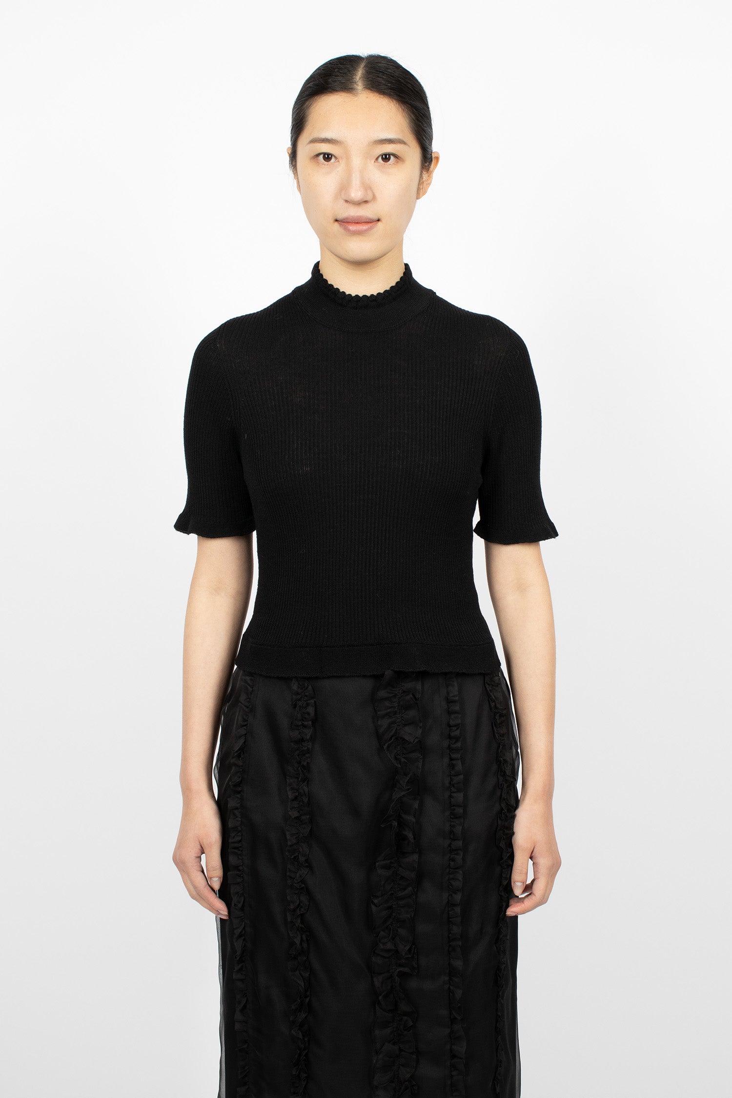 Bentley Knit Top Black