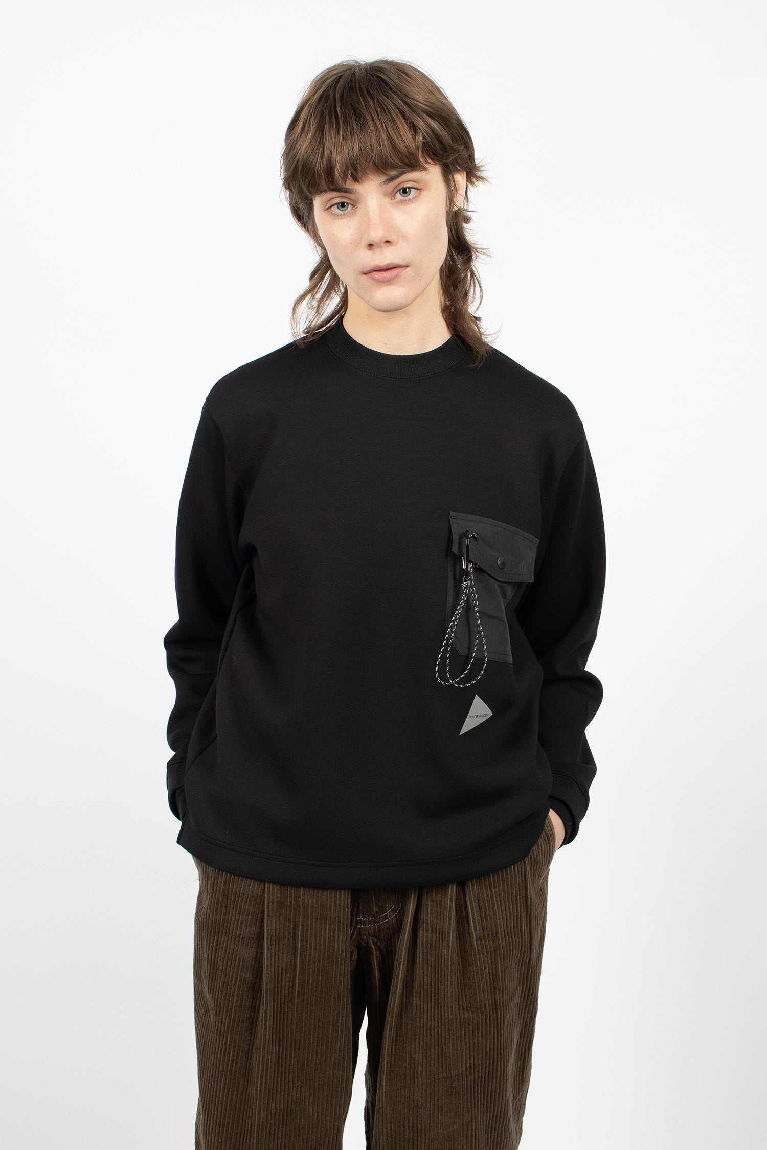 Airy Warm Pullover Black