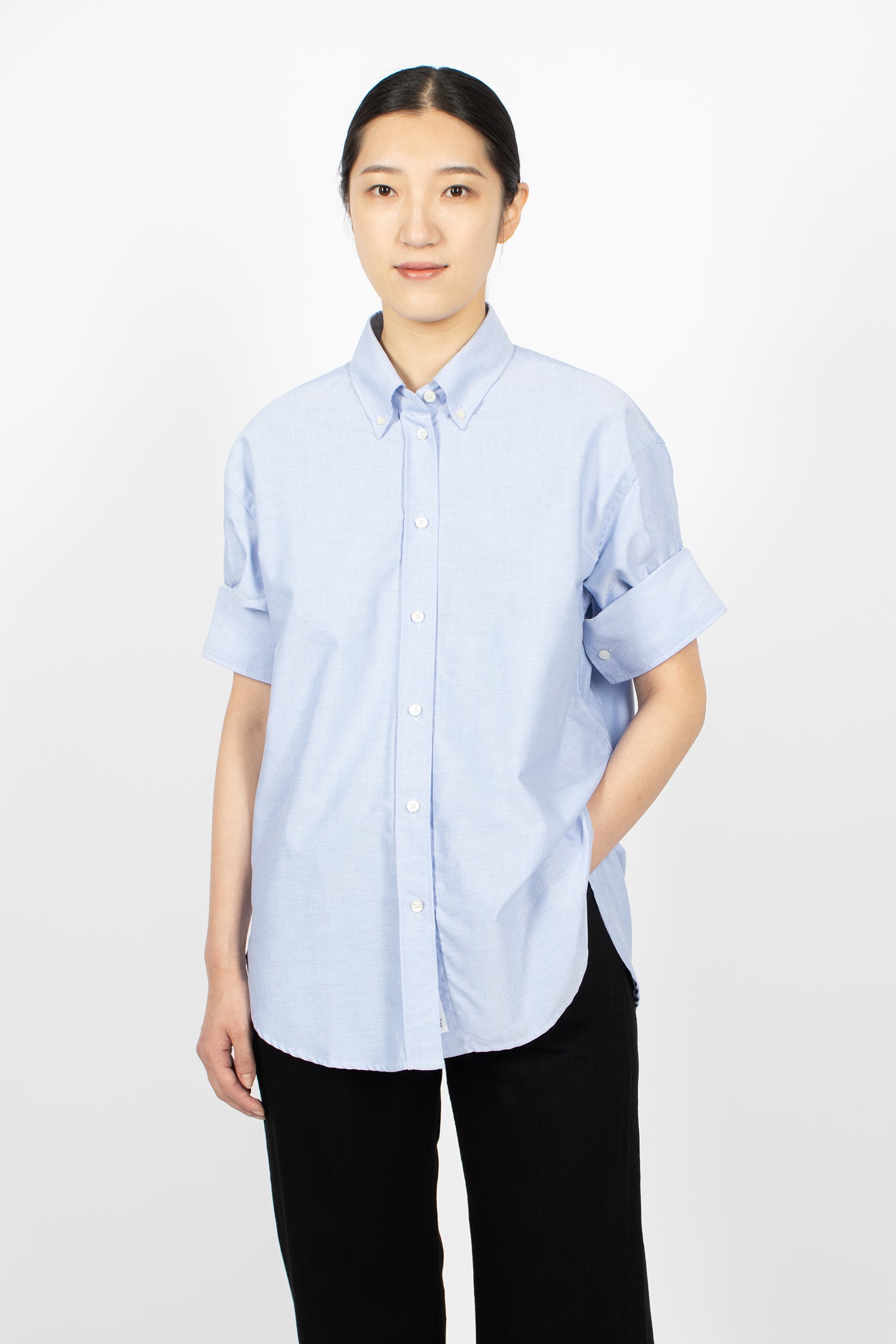 Button-Up Shirt Blue