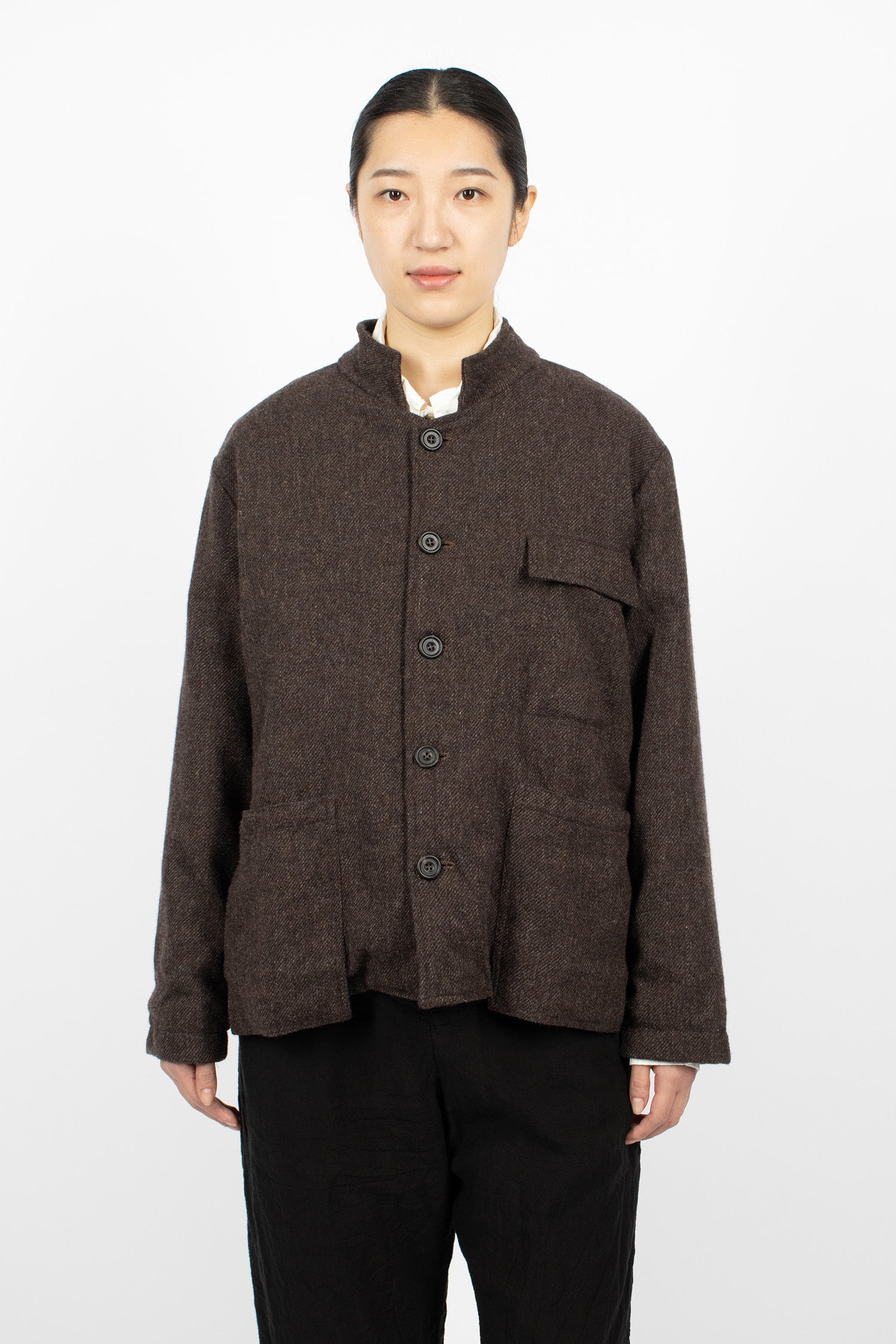 Work Tweed Jacket Smoked Quartz