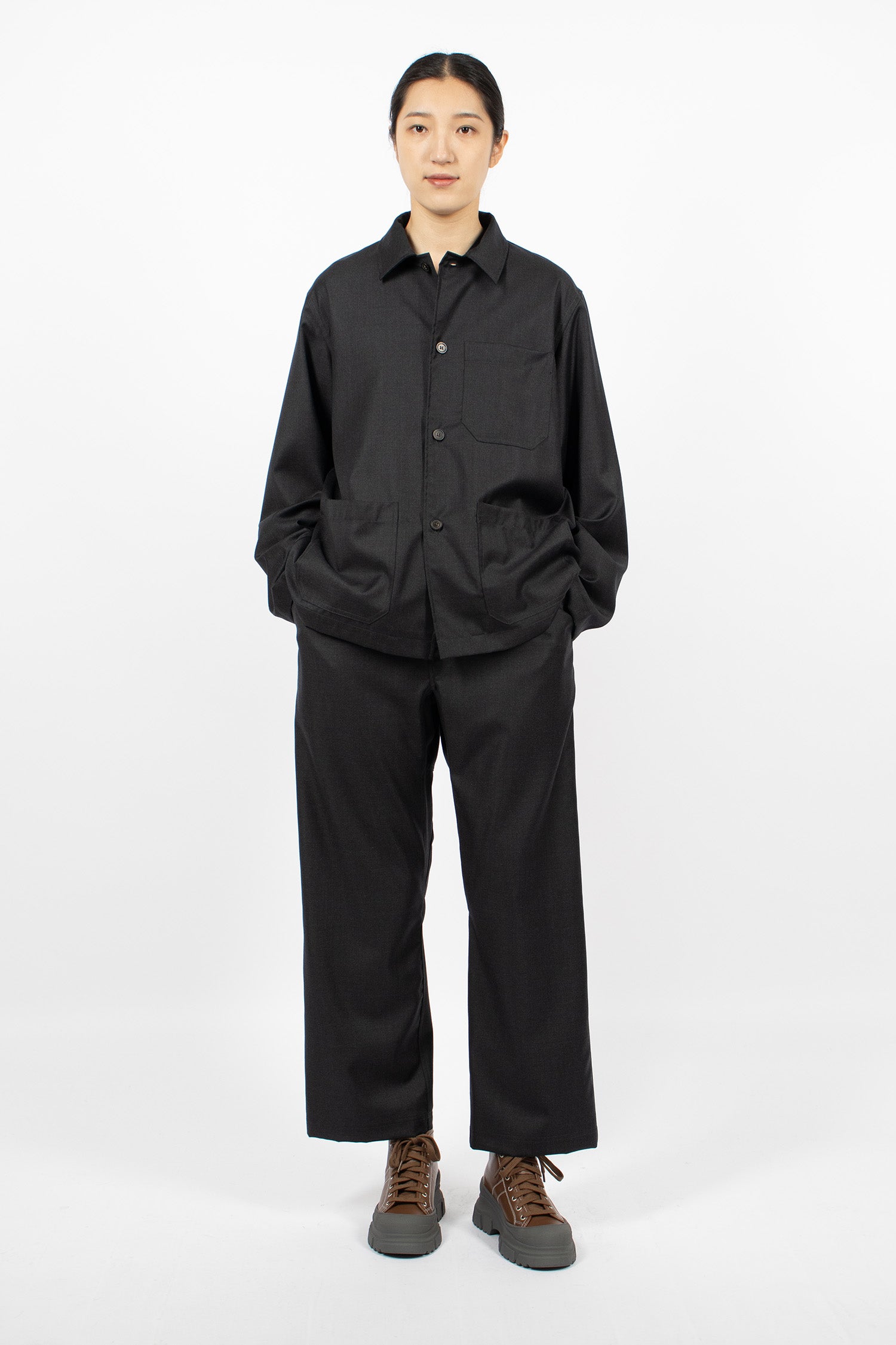 Cimabue Jacket Charcoal Melange