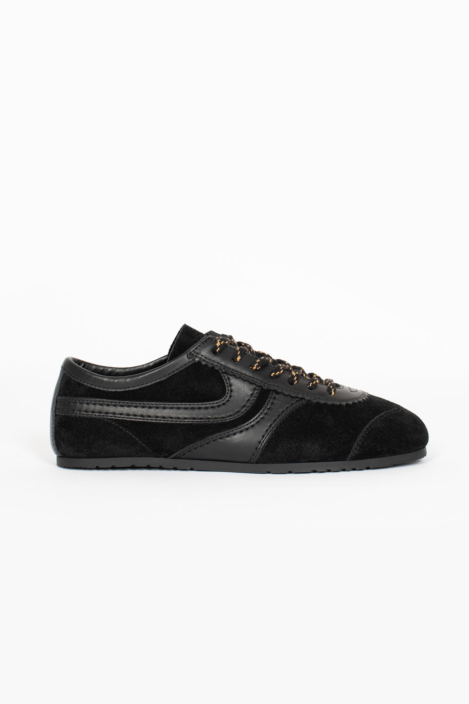 Marathon Suede Sneakers Black