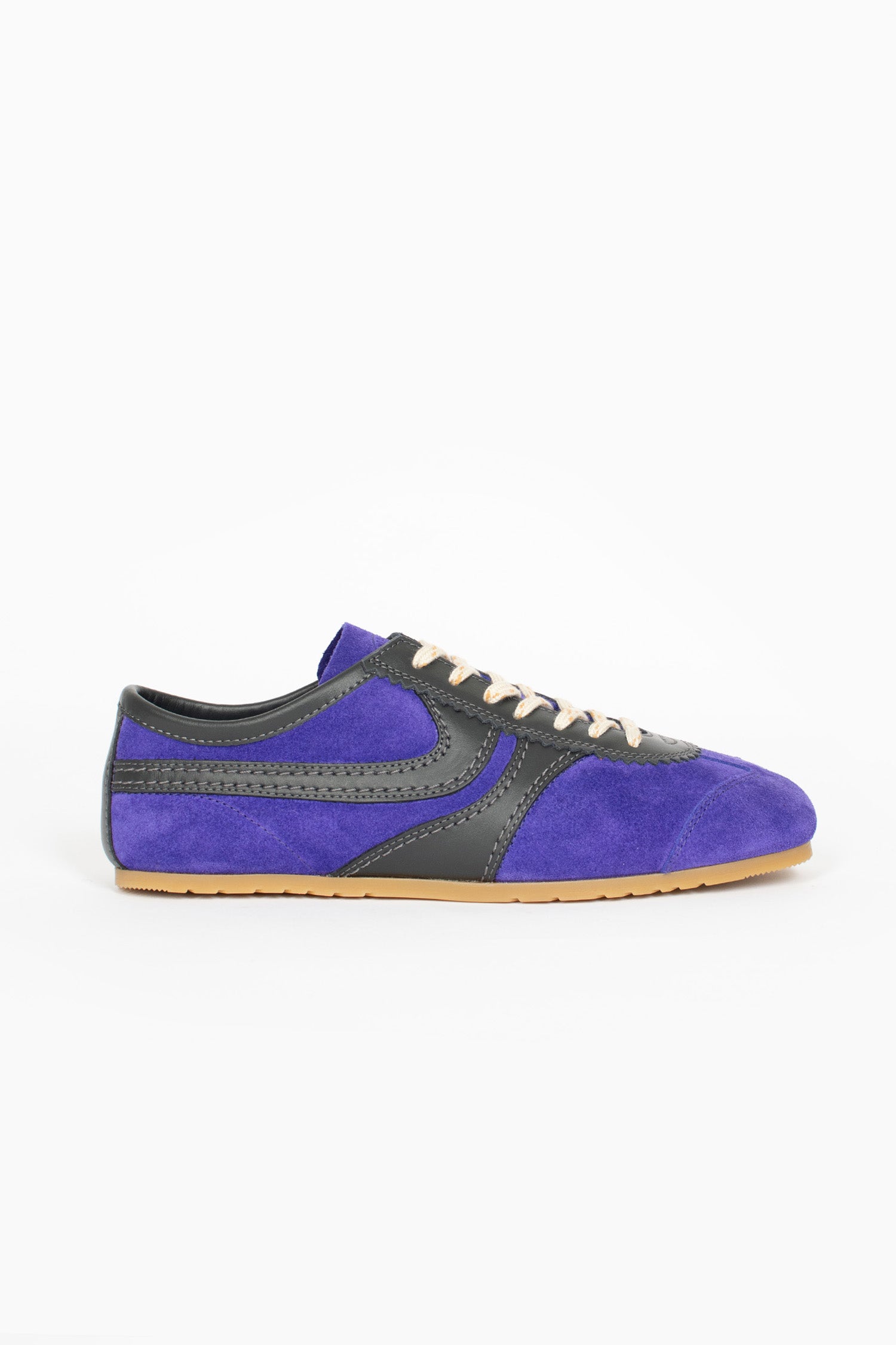 Marathon Suede Sneakers Dark Purple