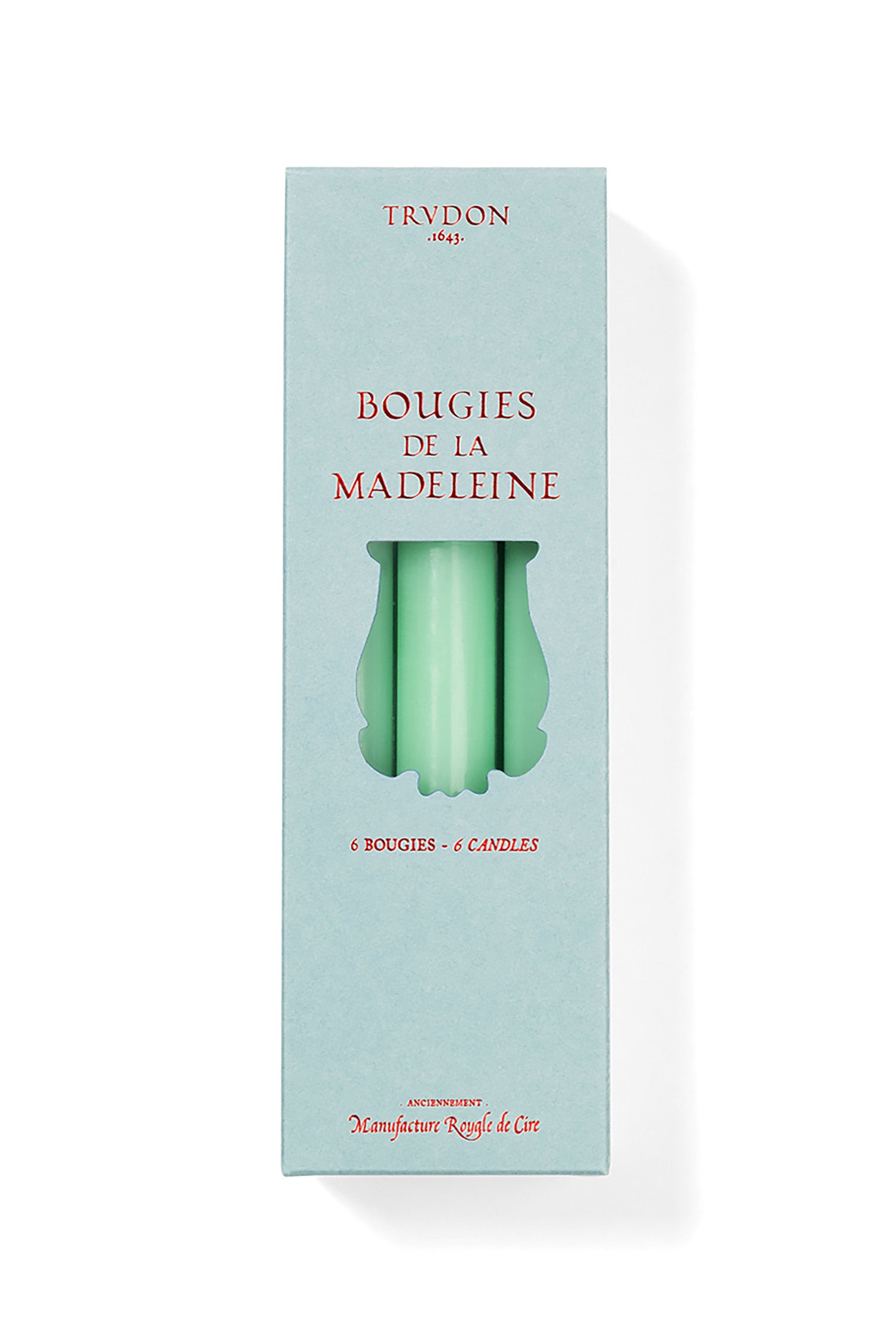 Madeleine Candles Watery Green