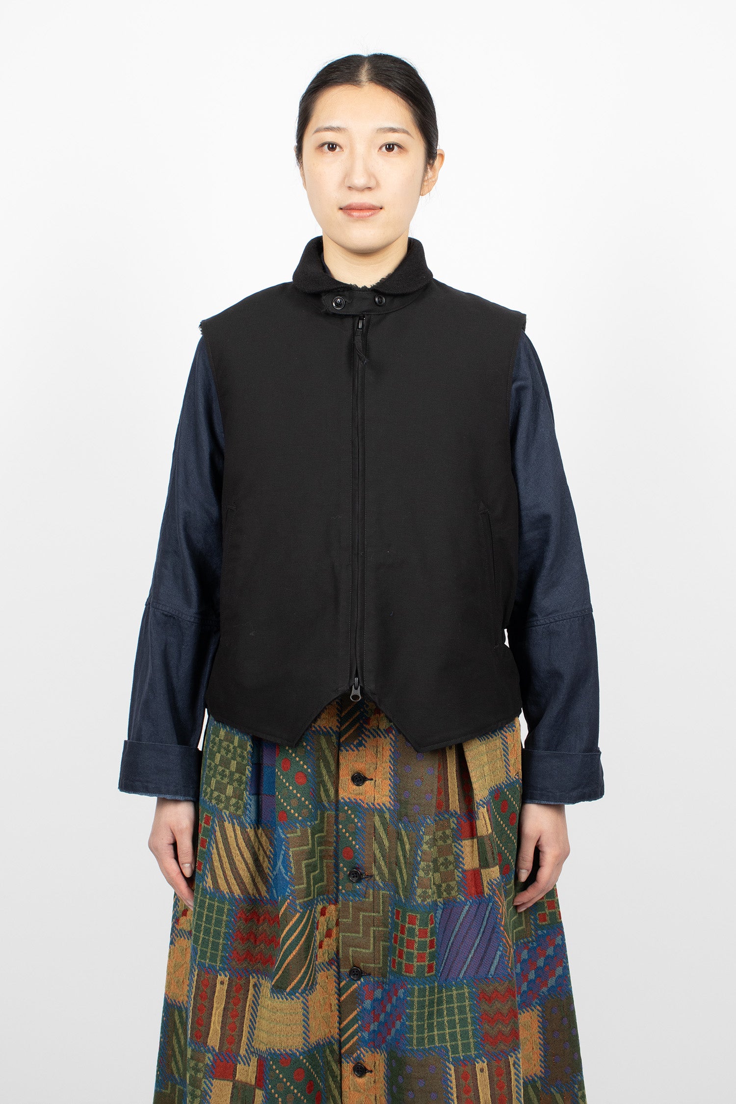 LL Fleece Vest Black